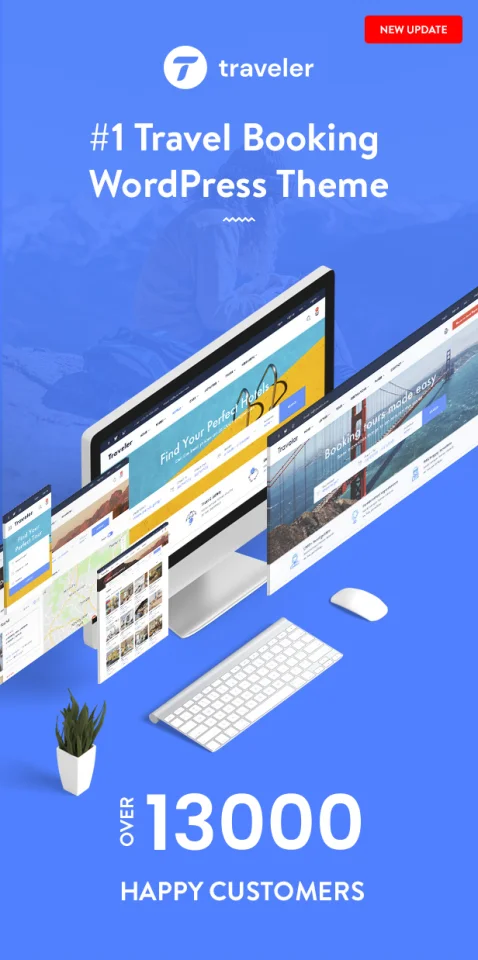 Travel Booking WordPress Theme — screenshot 5