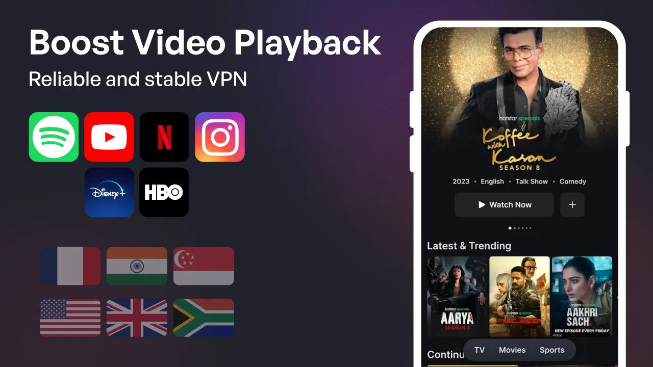 Wing VPN - Unlimited Proxy | Super Fast Free VPN — screenshot 1