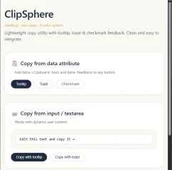 ClipSphere Vanilla Copy Utility