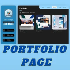 Responsive Single Page Portfolio Website Template | HTML, CSS, JavaScript, PHP
