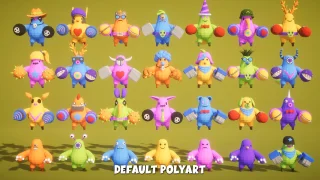 Party Monster Rumble Polyart
