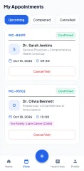 MedixClinic - Clinic & Doctor Appointment Booking Flutter App with Admin Panel