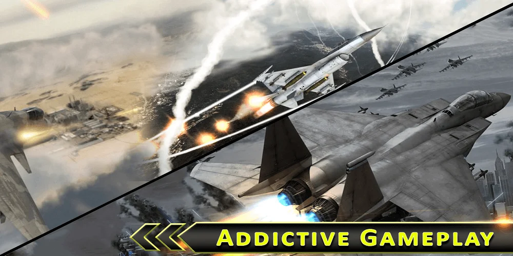 Jet Fighter Air Attack 3D: US Air Strike Force — screenshot 1