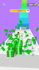 Money Stack Run 3D