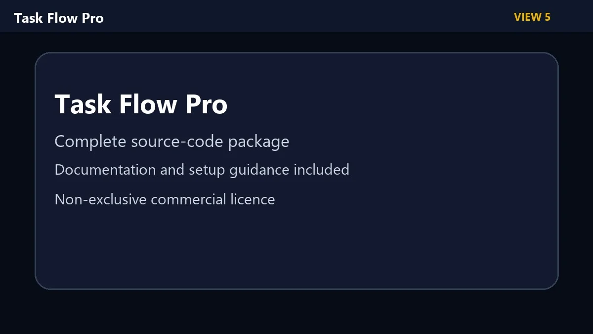 Task Flow Pro — screenshot 4