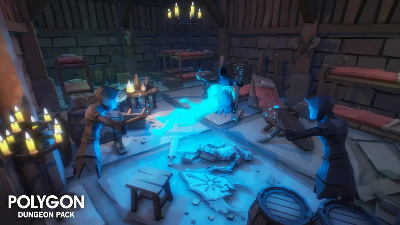 POLYGON Dungeons - Low Poly 3D Art by Synty — screenshot 4