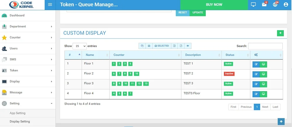 QUEUE MANAGEMENT System 4.0 — screenshot 3