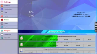Virtual Desktop Interface in PHP Script