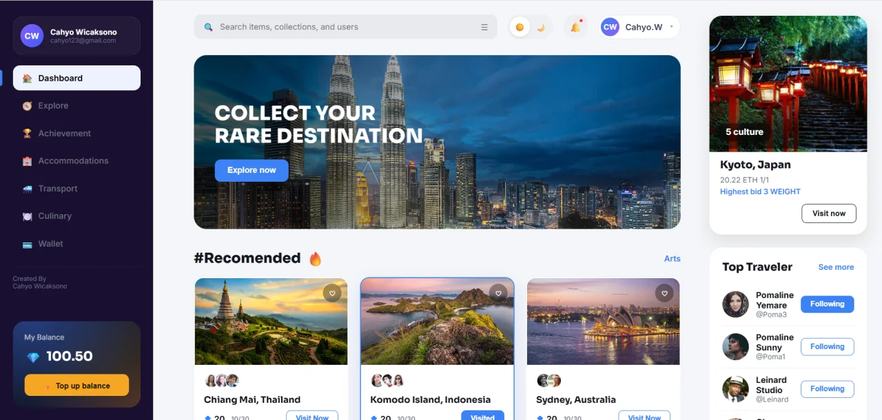 TravelSite Destination — screenshot 2