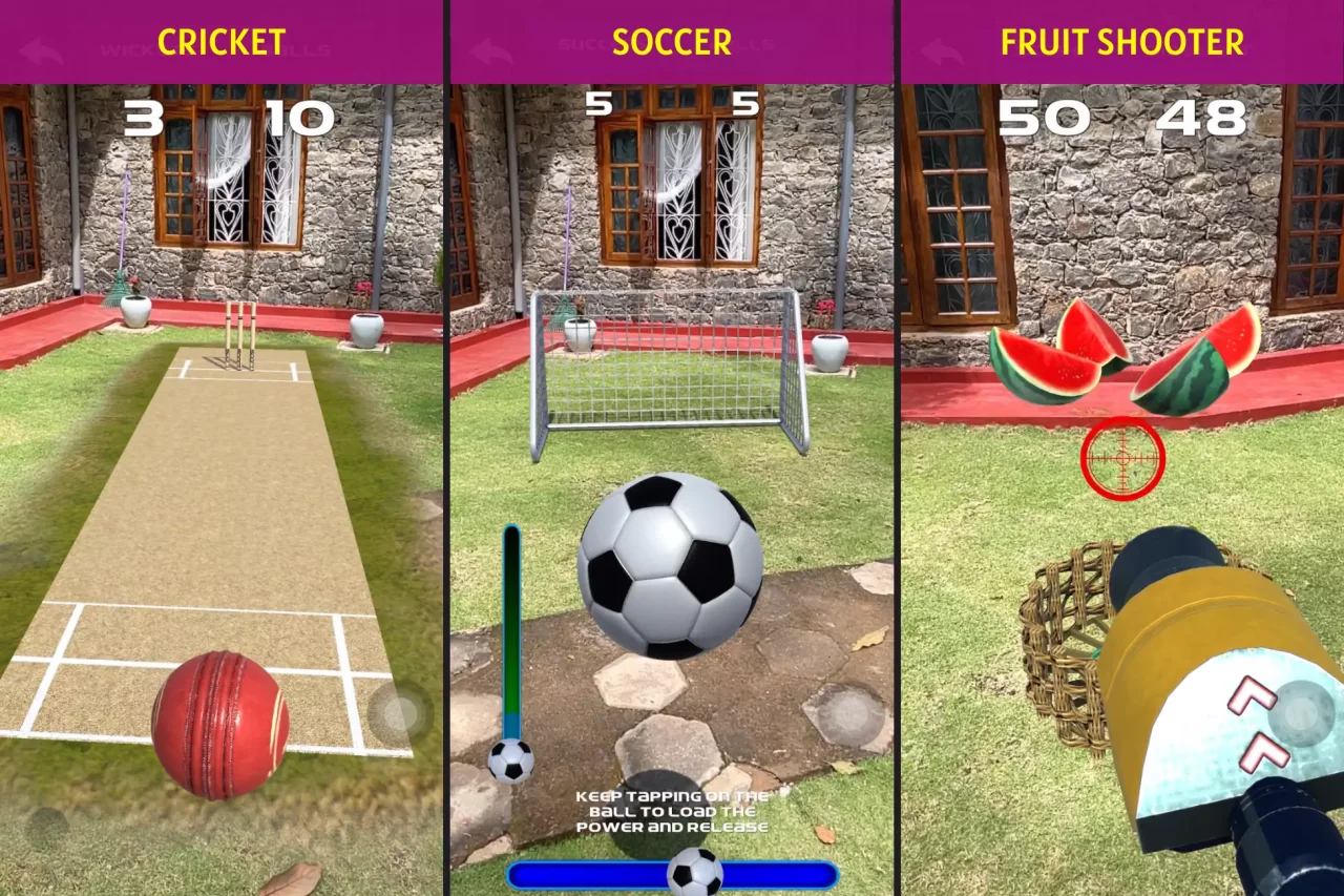 Easy AR Mini Games Pack — screenshot 2