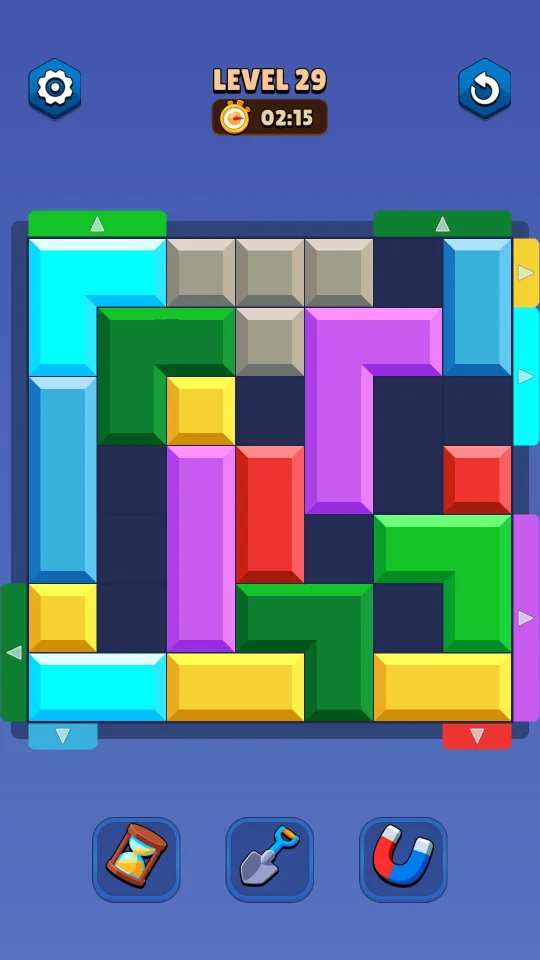 Color Block Jam 2D - Block Puzzle Away — screenshot 2