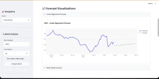 Python Stock Market Analysis Dashboard Script ML Predictions, Forecasting & Paper Trading Tool