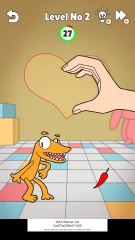 Finger Heart: Monster Refill -120+ Levels Puzzle Casual Trending Game