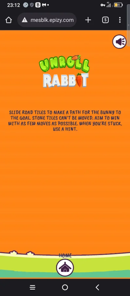 Unroll Game AdMob Android Game — screenshot 3