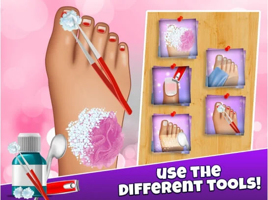 Foot Spa Game Source Code — screenshot 1