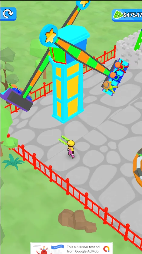 Awesome Park Idle Game 3D Unity Source Code — screenshot 5