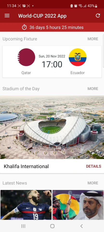 World Cup 2022 Coverage - QATAR 2022 — screenshot 1