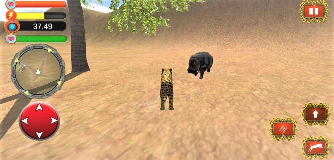 Wild Cheetah Simulator: Savanna Tiger 3D 64 Bit Source Code — screenshot 1