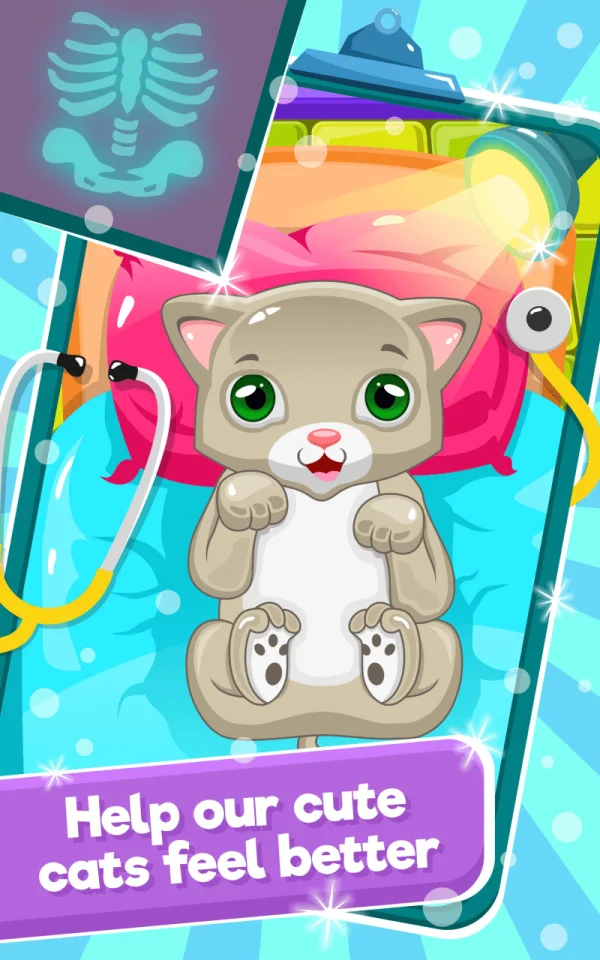 Little Cat Doctor: Pet Vet Game — screenshot 3