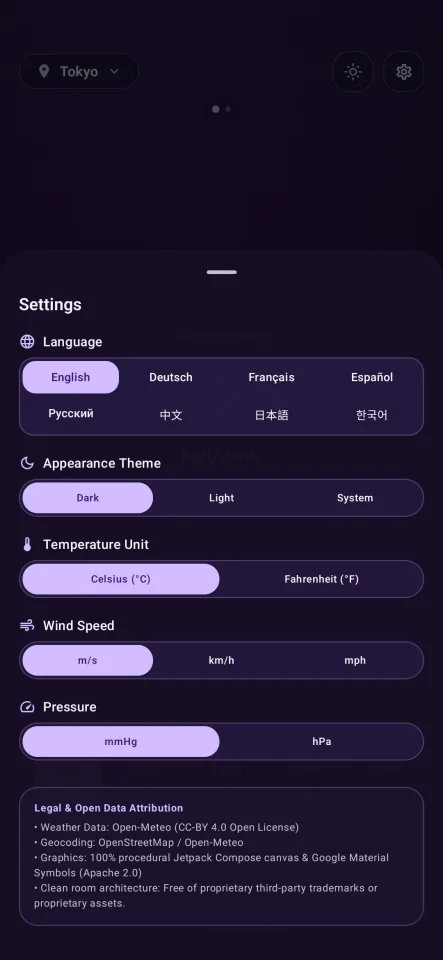 Weather - Modern Android App Template — screenshot 4