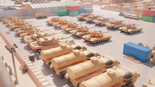 Military - Low Poly 3D Models Pack