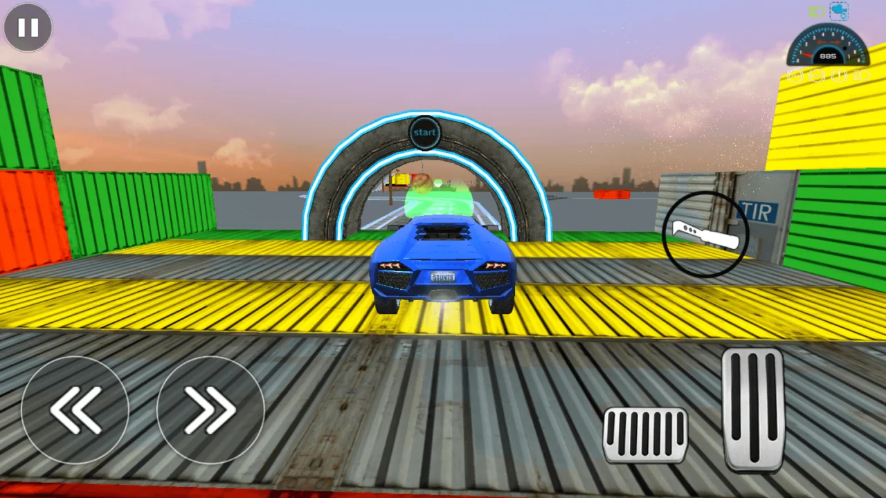 Impossible Tracks Stunts Car – Fun Racing Game — screenshot 2