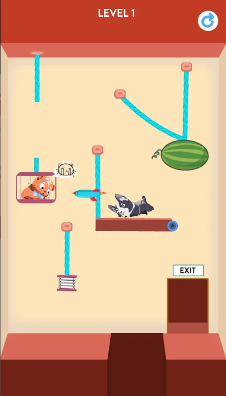 Rescue Kitten - Rope Puzzle — screenshot 10