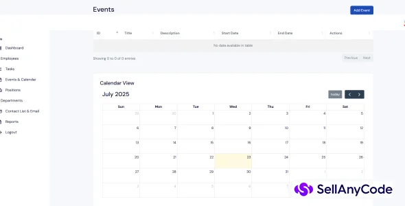 Human Resource Management System (Web System Desktop - Mobile)