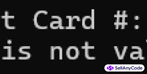 Credit Card Validator