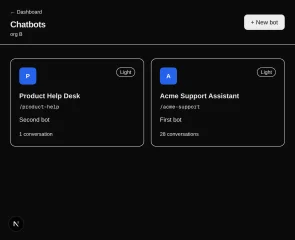 AI Chatbot SaaS Template for Next.js