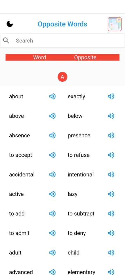English for Kids - Flutter Source Code — screenshot 3