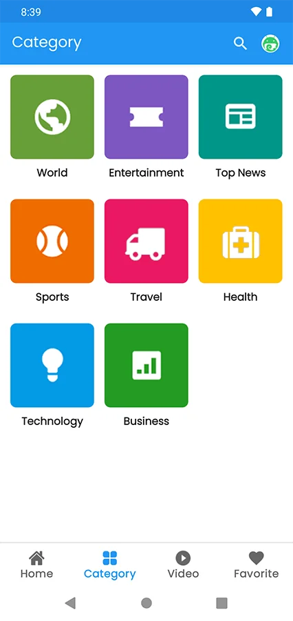 Android News App — screenshot 4