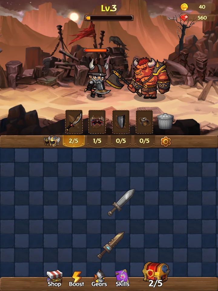 Merge Dungeon Merge Idle RPG Template for Unity Game, Merge Game — screenshot 9