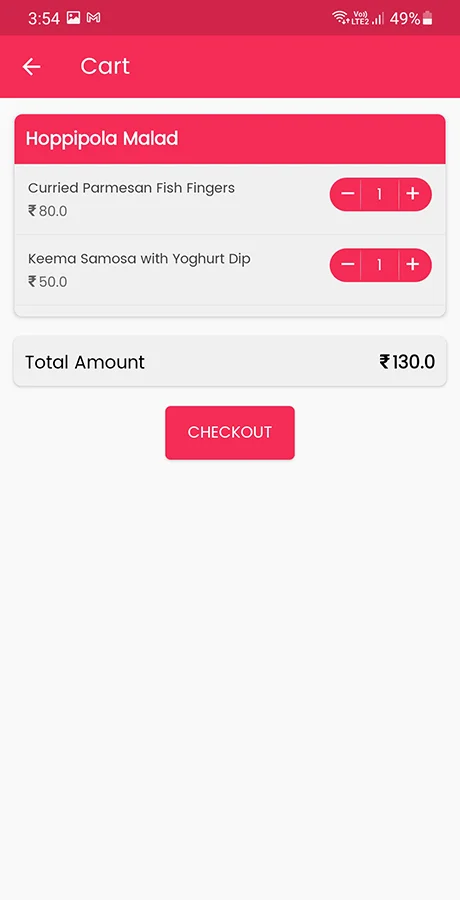 Viavi Food Delivery Android App — screenshot 3