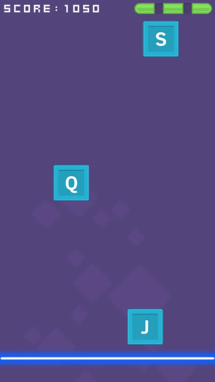 Type Fast Words HTML5 Game — screenshot 3