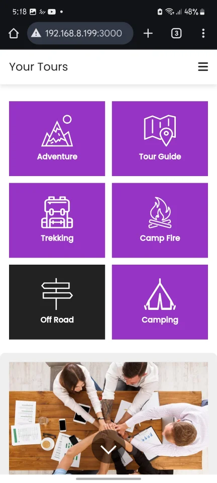 Travel Agency Website — screenshot 4