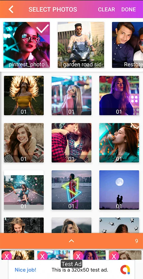 Android Photo Video Maker with Music: Slideshow Maker — screenshot 2