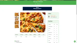 SweetFood - The Ultimate PHP Recipe Platform