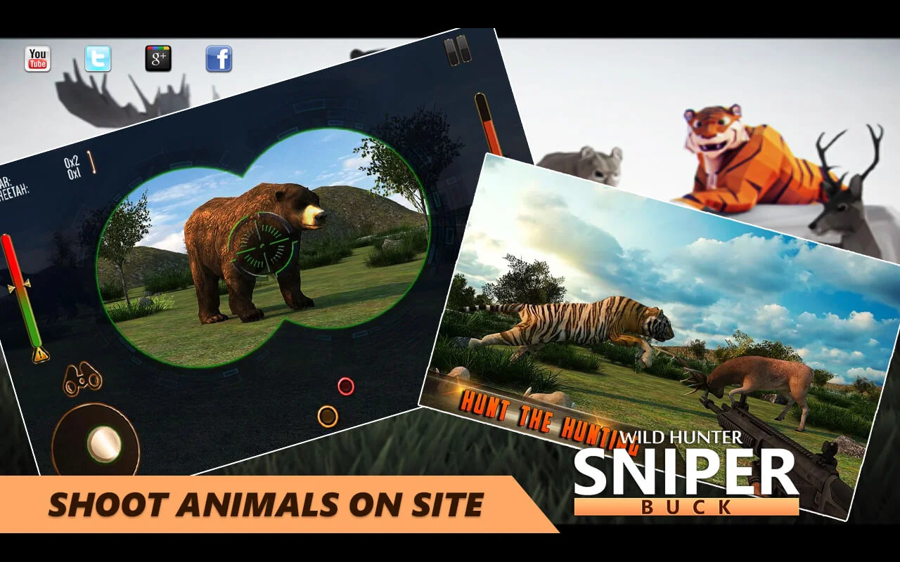 Wild Hunter Sniper Buck Unity 3D — screenshot 2