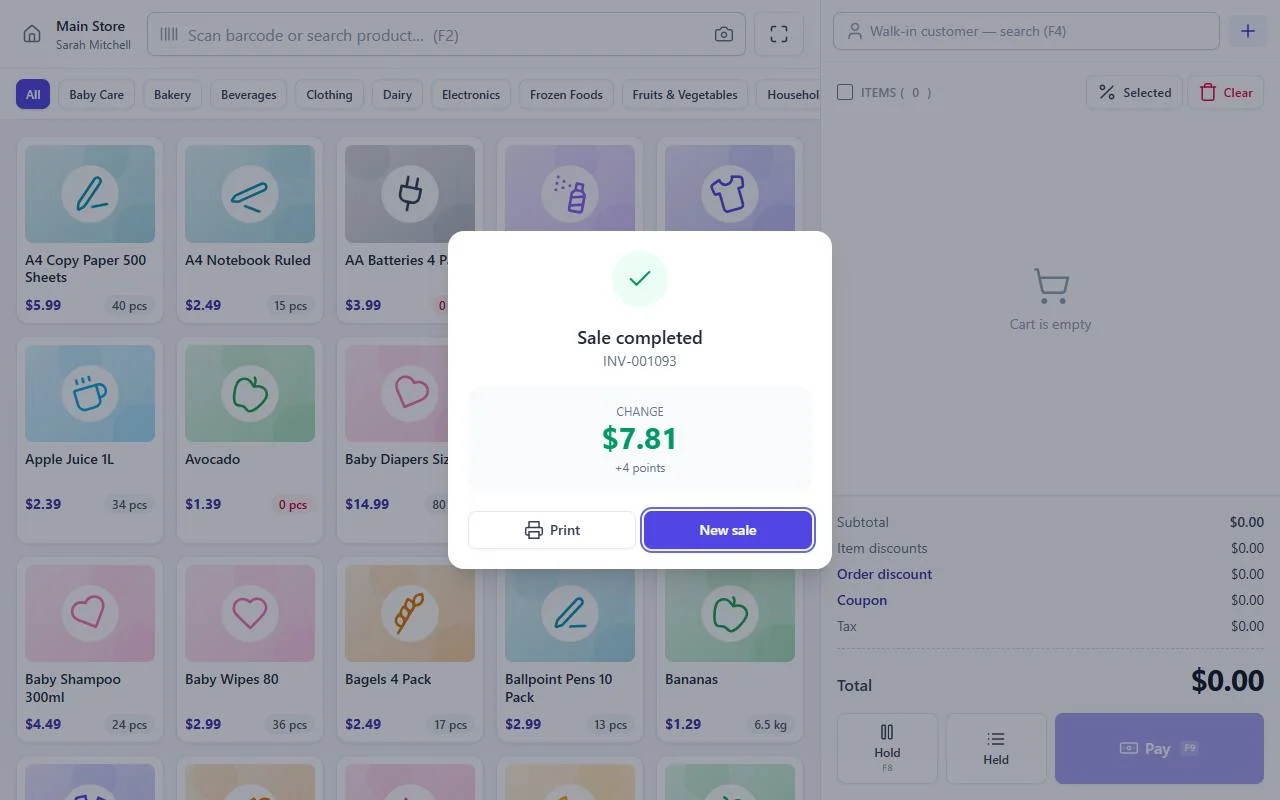 POSMaster - Point of Sale, Inventory & Multi-Branch Management — screenshot 3