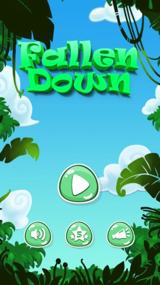 Fallen Down Game Template — screenshot 1