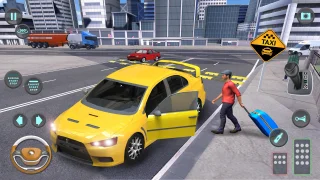 City Taxi Driving Simulator: PvP Taxi Game