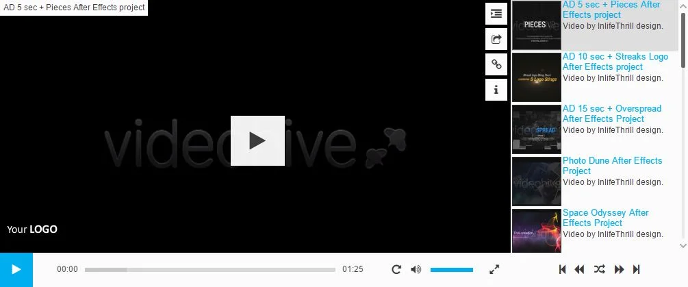 Elite Video Player - WordPress Plugin — screenshot 5