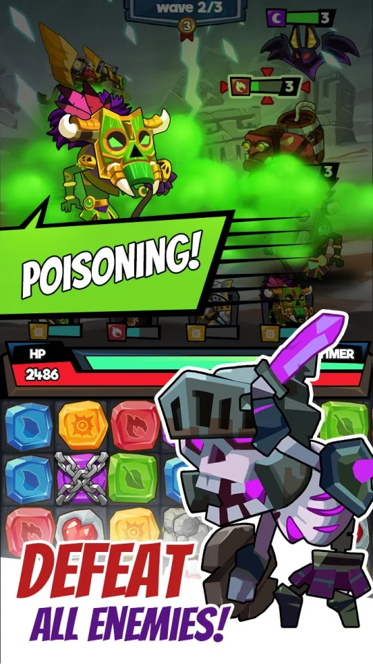 Empires and Dragons: Legendary Puzzle RPG — screenshot 3