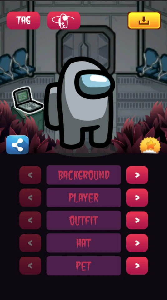 Among US Character Maker — screenshot 2