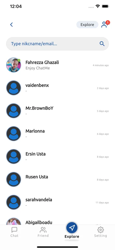 ChatMe - Simply Messaging Flutter v.2.8 with API Backend | Google AdMob — screenshot 5