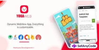 YOGAweb v2 - Android WebView Template