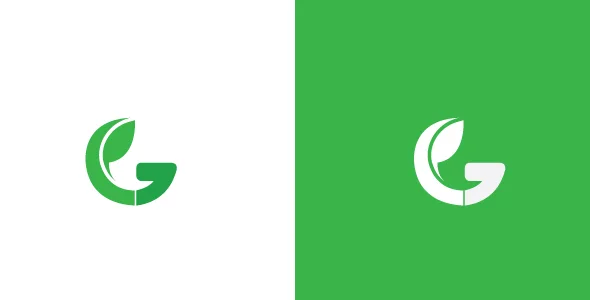 Eco Minimalist G Leaf Logo Green Planet — screenshot 1