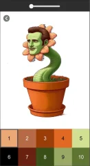 Potman Pixel Art Coloring