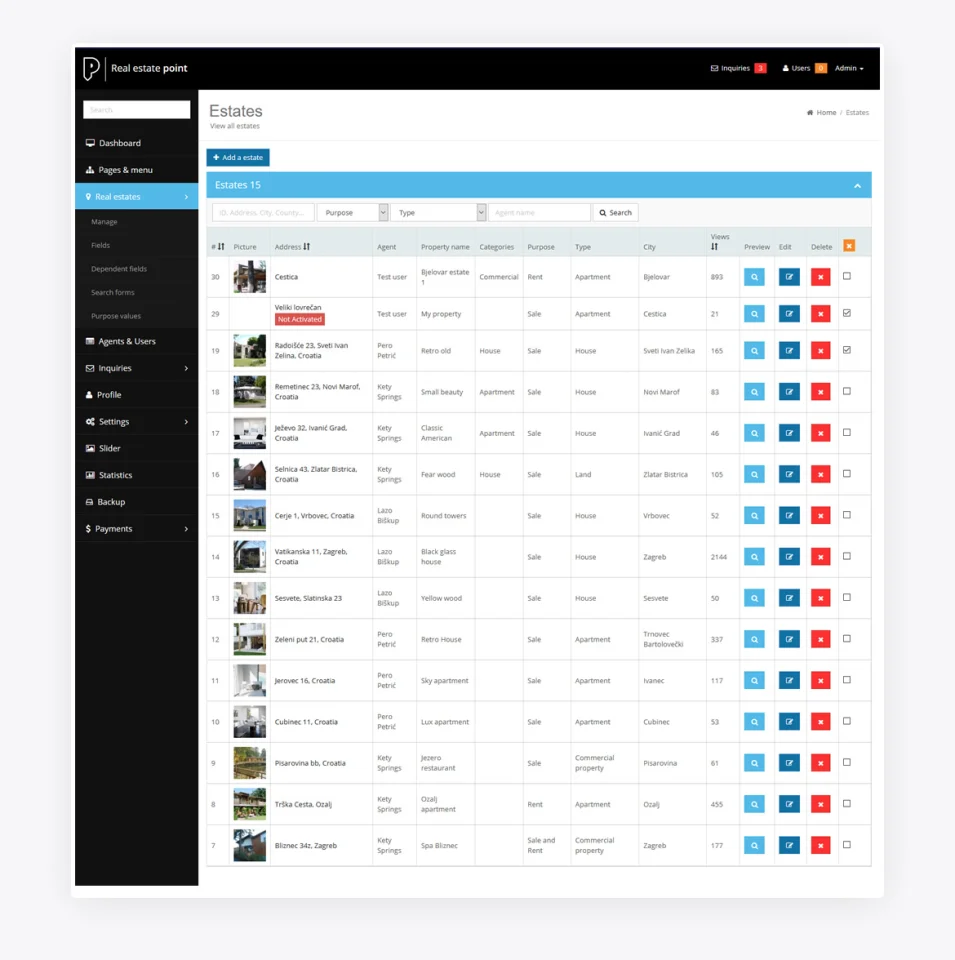 Real Estate Agency Portal — screenshot 6